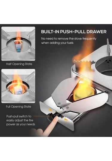 Pazly Yürüyüş Yanıcı Sırt Çantası Ocak Mekan Kamp İtmeç İçin Dış Çekmece Bbq Altın Alkol Jq Altın Altın