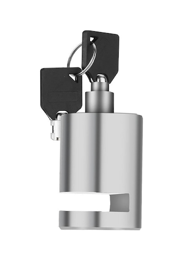 Xindoker Bisiklet, Motosiklet Ve Elektrikli Scooter İçin Dayanıklı Disk Fren Kilidi - 2 Anahtarlı, Kolay Kullanım, Hafif Ve Güvenli