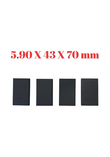 Bartech Kuru Süt Sağım Makinesi Fiber Kömür Paleti 5.90 43 70 Mm 4 Adet