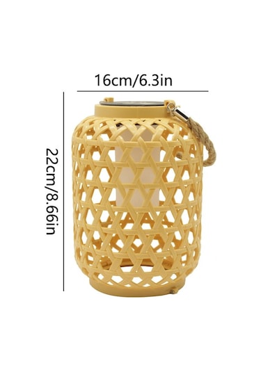 Novahub Güneş Enerjili Asılı Fenerler Bahçe Avlu Veranda Ağaçlar Çim Yol