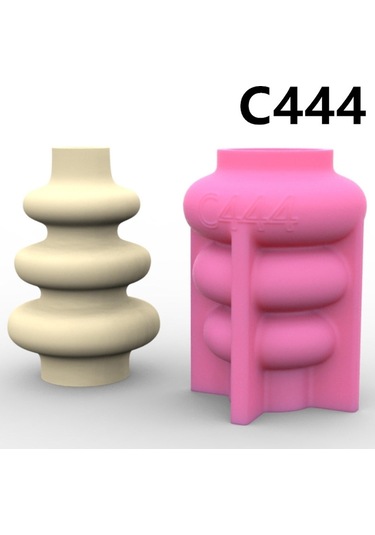 Suntek Çiçek Vazo Silikon Modeli, Beton Vazo Epoksi Reçine