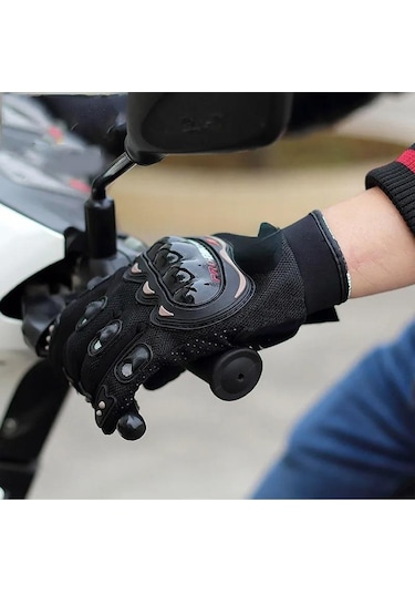 Tam Korumalı Rüzgar Geçirmez Dokunmatik Bisiklet Motorsiklet Eldiveni