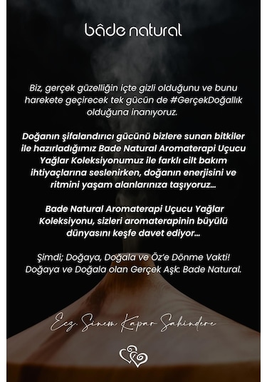 Bade Natural %100 Saf Nioli Uçucu Yağı 10 ML