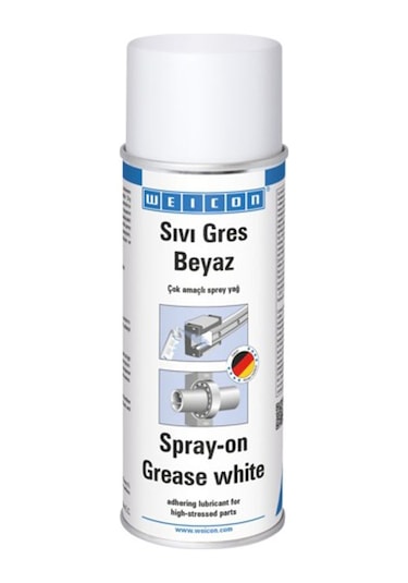 Weıcon Sıvı Gres Sprey Beyaz 400Ml