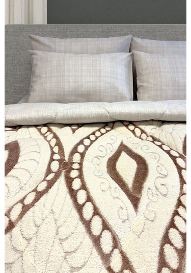 Alla Turca Desenli Jakarlı Wellsoft Uyku Seti-özel Çanta Hediyeli-düz Çarşaflı 2 Yastık Kılıflı, S.kahve/krem Krem - Sütlü Kahverengi Alla Turca Desenli Jakarlı Wellsoft Uyku Seti-özel Çanta Hediyeli-düz Çarşaflı 2 Yastık Kılıflı, S.kahve/krem Krem - Sütlü Kahverengi