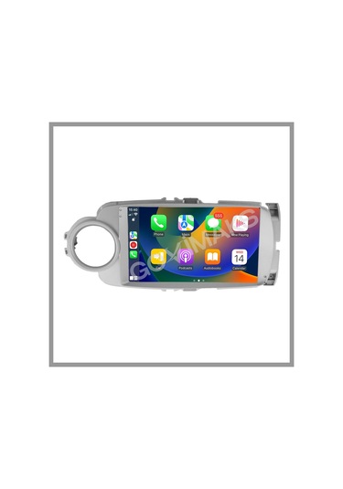 Toyota Yarıs 2012-2019 Gri 6 Gb Ram 128 Gb Hafıza Androıd Multımedıa Teyp