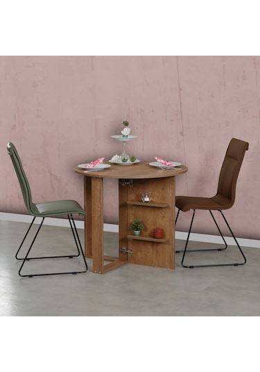 Pasifichome Middle Açılır Kapanır Mutfak Masası Kafkas Meşe