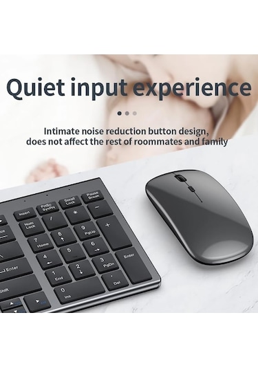 Coverzone Onezero ZR609 Bluetooth Kablosuz Klavye Mouse Set