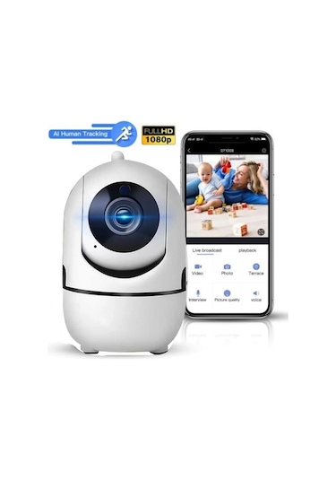 Full Hd Sesli Hareketli Kablosuz Bebek Kamerası Wi-fi Wireless Ba