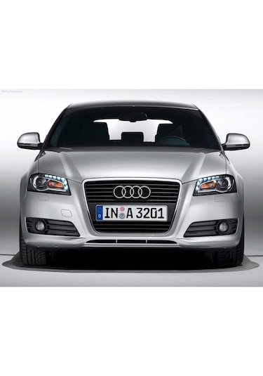 Audi A3 09 - 12 Sol Dış Dikiz Ayna Camı Elk.li Isıtmalı 8k0857535f