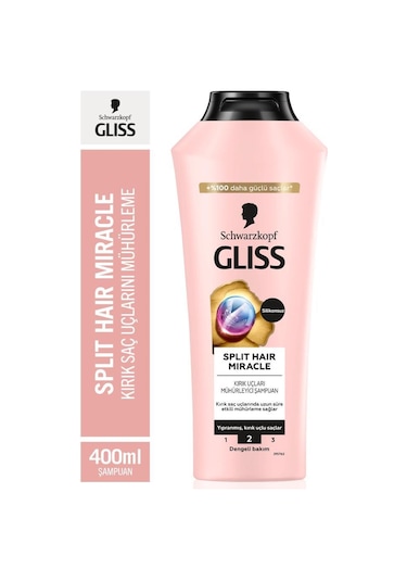 Gliss Split Hair Miracle Şampuan 6 x 400 ML