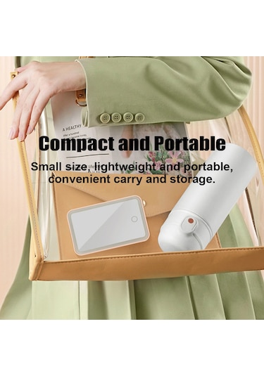 Geeksen Taşınabilir Led Aydınlatmalı Dokunmatik Makyaj Aynası - 3 Işık Modu, 360 Dönebilir, Usb Şarjlı Pembe Kırmızı