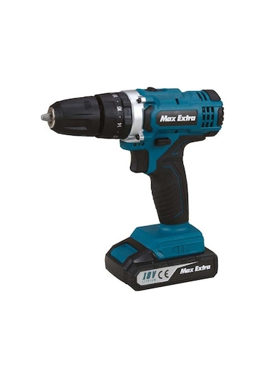 Max Extra 18 V Çift Akülü Darbeli Matkap Mxp1960d