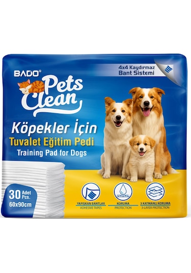Pets Clean Eğitim Çiş Pedi 30lu 60 90cm