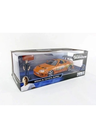 Jada 1:24 Diecast 1995 Toyota Supra Brian O'conner Figürü