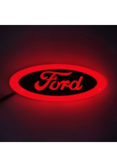 Reedark Ford F150 Raptor 4d Renkli Led Araç Işıkları - 14.5x5.6cm Kırmızı Modifiye Far