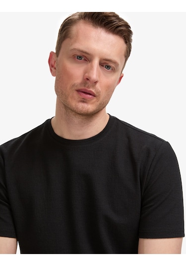 Pierre Cardin Erkek Siyah Tişört 50327857-vr046