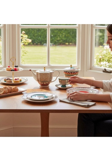 Liora Bone 27cm 6 Lı Tabak Seti Çok Renkli