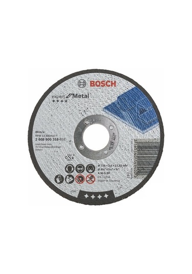 Bosch Expert For Metal 115x2.5 mm Düz Aşındırıcı Disk - 2608600318