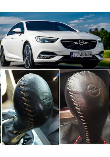 Opel Insignia A Ve B Ye Uyumlu Vites Kılıfı El Yapımı Hakiki D...
