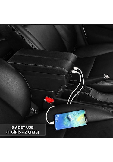 Volkswagen Polo 2011-2019 Delmesiz Vidasız Kol Dayama Kolçak Polo2011kolcak, One Size