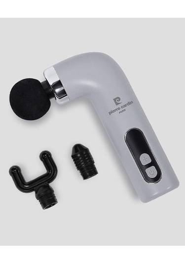 Pierre Cardin Şarjlı Mini Masaj Tabancası Pc-m10002 Açık Gri
