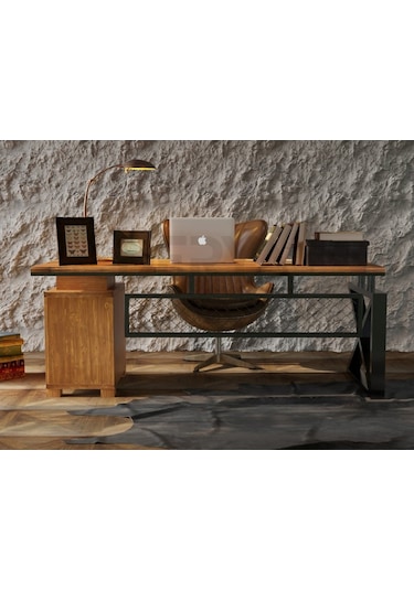 Best Doğal Ahşap Ofis Ve Çalışma Masası -çekmece Modüllü-200 85 76 Cm-açık Ceviz Açık Ceviz Best Doğal Ahşap Ofis Ve Çalışma Masası -çekmece Modüllü-200 85 76 Cm-açık Ceviz Açık Ceviz