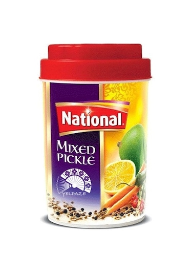 Yelpaze National Yağlı Karışık Mango Turşusu Achar 400 G