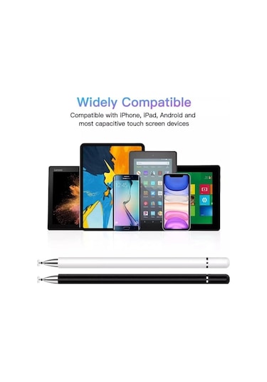 iPad - Samsung - Huawei Uyumlu Dokunmatik Tablet Telefon Kalemi