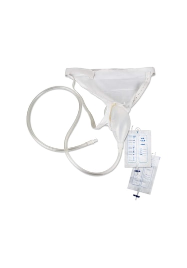 Urinal Pee Tutucu, İdrar Torbası Toplayıcı 1000ml Giyilebilir Koleksiyon Urinal Çanta Renkli