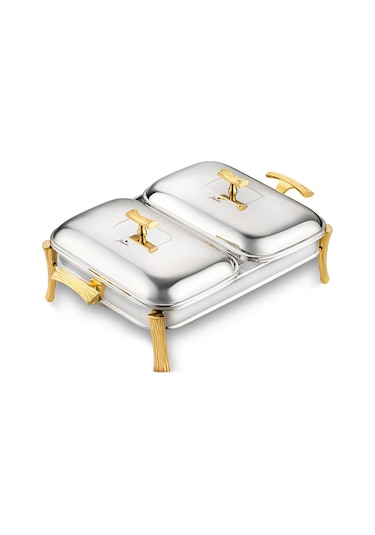 Herencia Gold Isıtmalı Servis Seti 2 1,5 Litre Gold