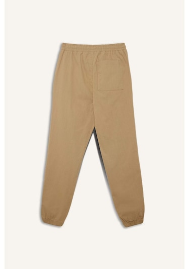 DeFacto %100 Pamuk Kargo Jogger Pantolon Üç Cepli E0834AX25SMBG109