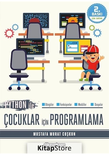Python ile Çocuklar için Programlama - Mustafa Murat Coşkun - Dikeyeksen