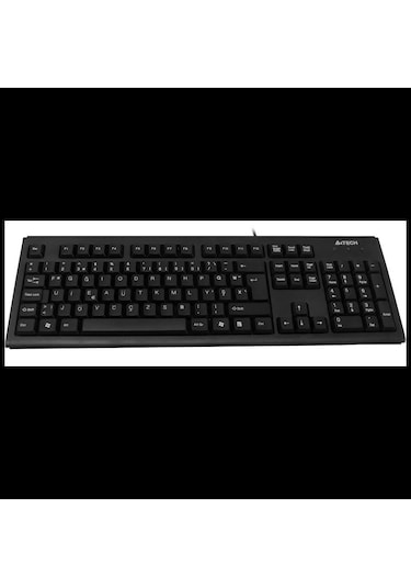 A4 Tech Km-720, Siyah, Usb Kablolu, Türkçe F, Multimedya Klavye