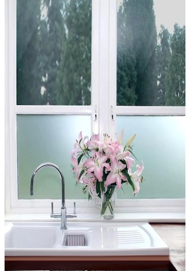 Cam Kumlama Kendilğinden Yapışkanlı Folyo 61 Cm X 6 Mt