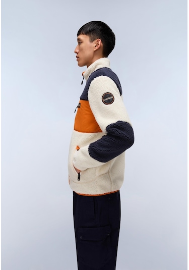 Napapijri Yupik Fz 3 Erkek Tam Fermuarlı Polar-30439 Lacivert