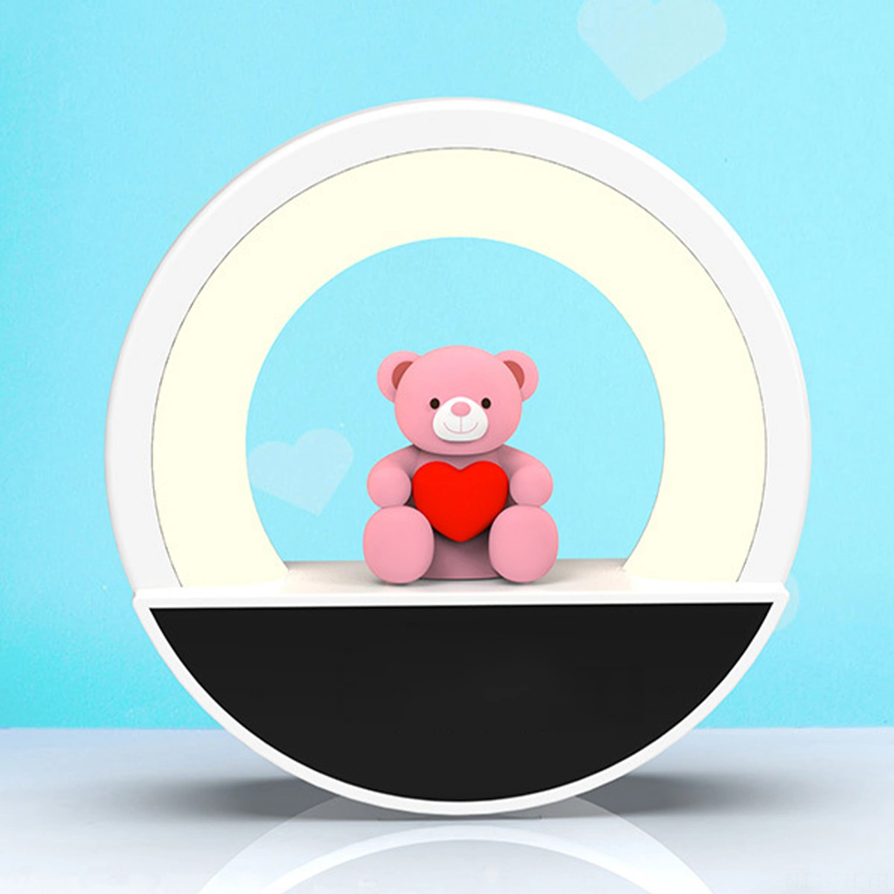 Folinda Led Gece Lambası, 3 Renk Sıcaklığı, Parlaklık Ayarlı, 3 Zamanlayıcı Seçeneği, Kumanda İle, 200mah Pil, Avrupa Standartı Çok Renkli