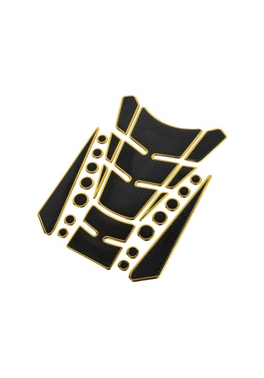 Altın Honda İçin 3d Gaz Yakıt Tankı Ped Koruyucu Motosiklet Etiket Çıkartma