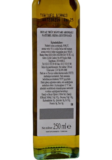 Monini Beyaz Trüf Aromalı Sızma Zeytinyağı 250 ML