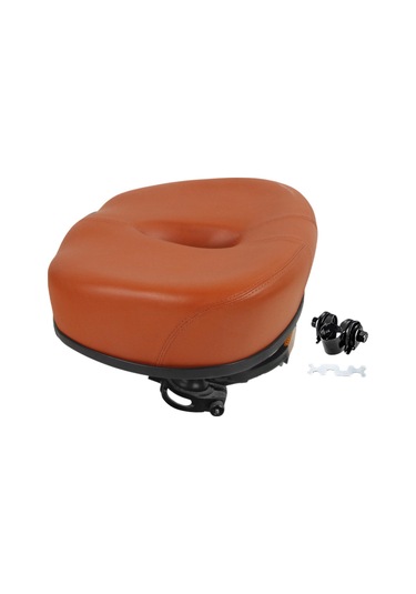 Suntek Elektrikli Bisiklet Sele Kalınlaştırılmış Kahverengi