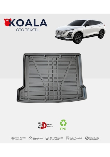 Chery Omoda 5 2023 Ve Sonrası 3d Bagaj Havuzu