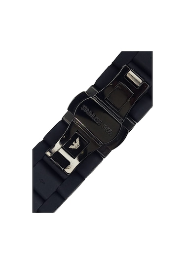 Emporio Armani Ar5921 Siyah Silikon Saat Kordonu