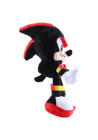 66088 Sonic Boom Arkadaşları Figür Peluş Oyuncak Büyük Boy Kirpi Shadow