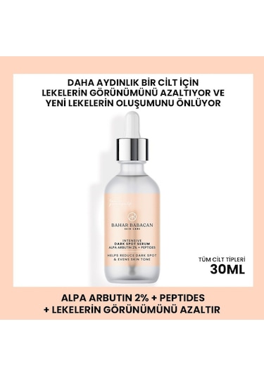 Bahar Babacan Leke Akne ve Sivilce İzleri Karşıtı Leke Serumu 30 ML