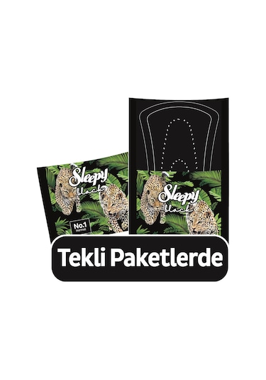 Sleepy Black Premium Plus Günlük Ped Uzun 64 Adet
