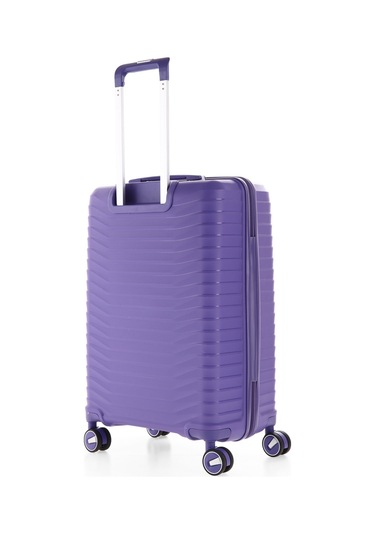 Ultra Dayanıklı 3'lü Set Valiz & Bavul Mor-1392 Mor