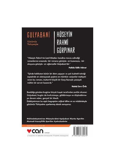 Gulyabani (Günümüz Türkçesiyle) - Hüseyin Rahmi Gürpınar