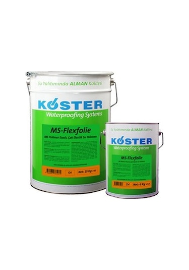 Köster Ms-Flexfolie Ms Polimer Esaslı Çok Elastik Su Yalıtım 6 Kğ