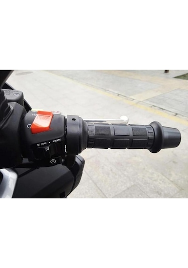 Universal Isıtmalı Elcik Motosiklet El Isıtıcı Kolay Switch Entegre Gaz Kollu