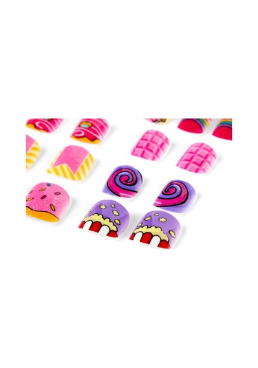 Create It Takma Tırnak Seti - Popcorn - Candy Explosion